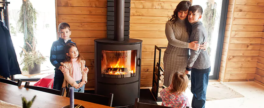 Morso Cast Iron Fireplace Insert Installation in Kuna, Idaho