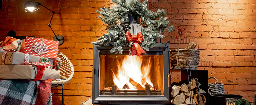 Travis Industries Linear Gas Fireplace Installation in Kuna, Idaho