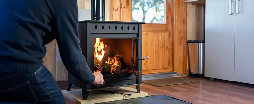 Open Hearth Wood Fireplace Installation in Kuna, ID
