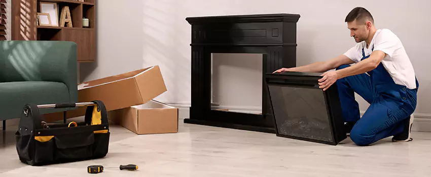 Old Rusted Metal Fireplace Repair And Replacement in Kuna, ID